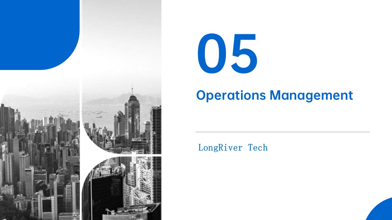 LongRiverTech Business Plan for Internet Online Service Platform for Liquidity Management Operation Management