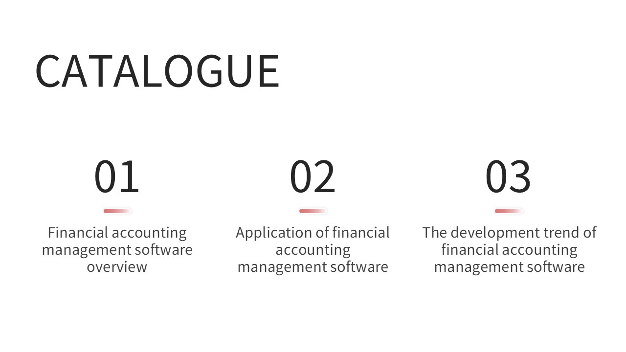 LongRiverTech Financial Accounting Management Software Table of Contents 
