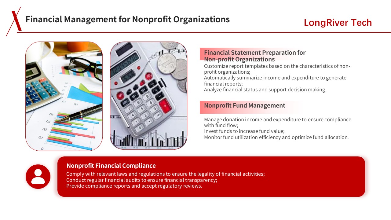 LongRiverTech Financial Accounting Management Software for Financial Management of Nonprofit Organizations