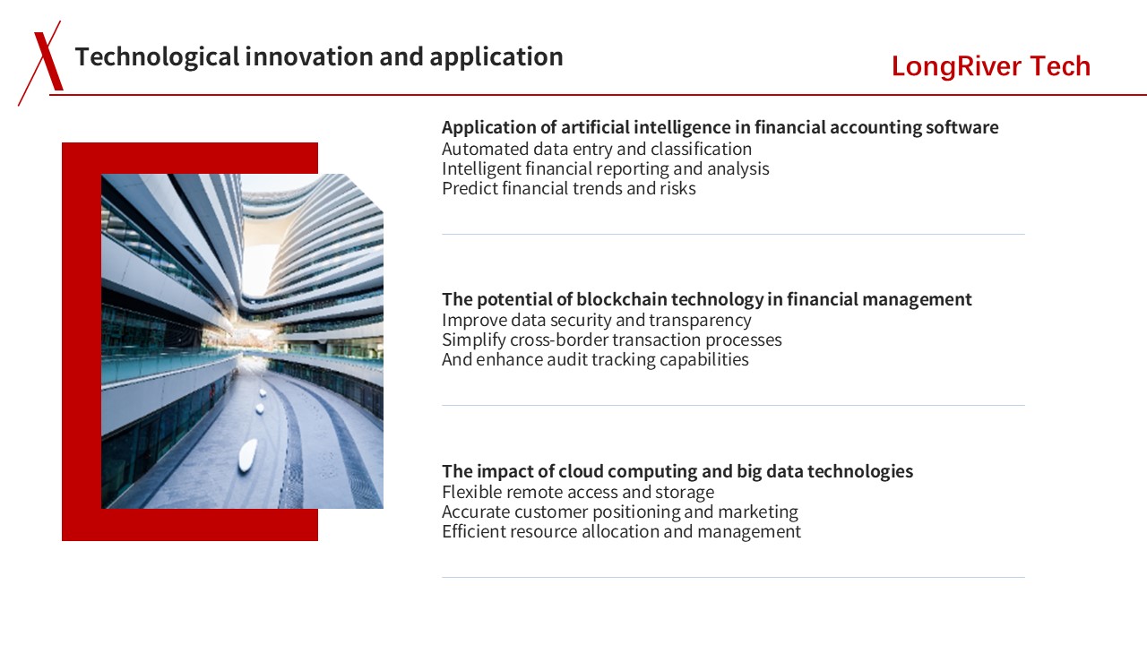 LongRiverTech Financial Accounting Management Software Technological innovation and application