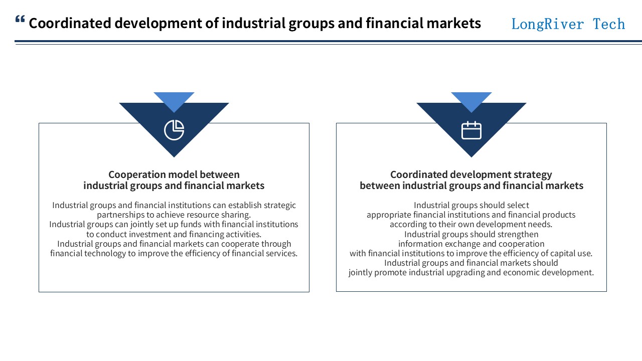 LongRiverTech Industrial Groups and Financial Markets Coordinated development of industrial groups and financial markets