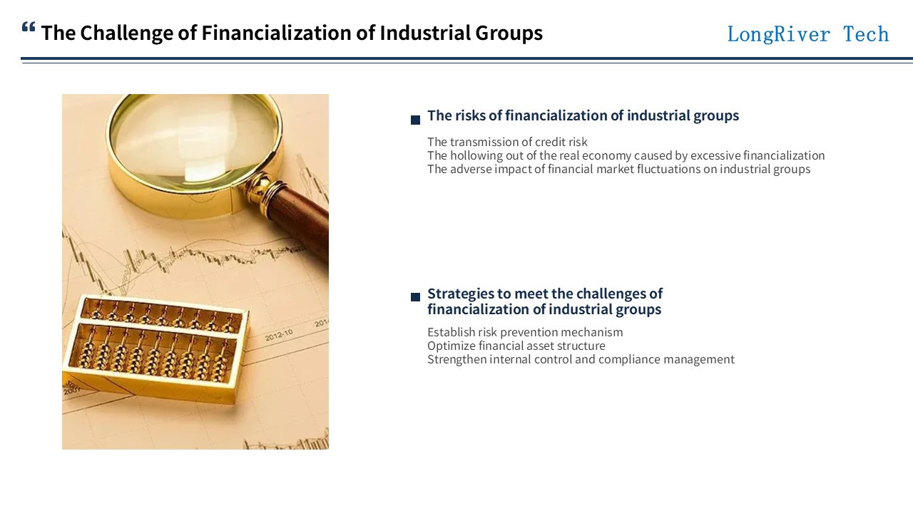 LongRiverTech Industrial Groups and Financial Markets Challenges of Industrial Group Financialization