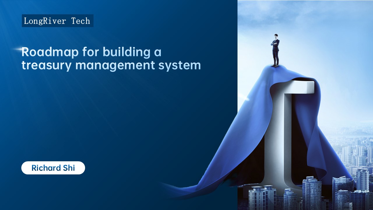 LongRiverTech Roadmap for building a treasury management system Overview