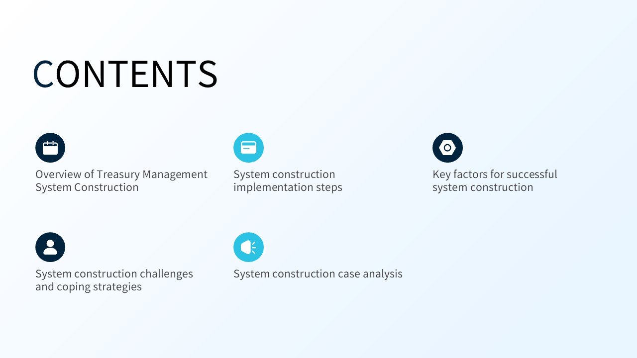 LongRiverTech Roadmap for building a treasury management system Table of Contents