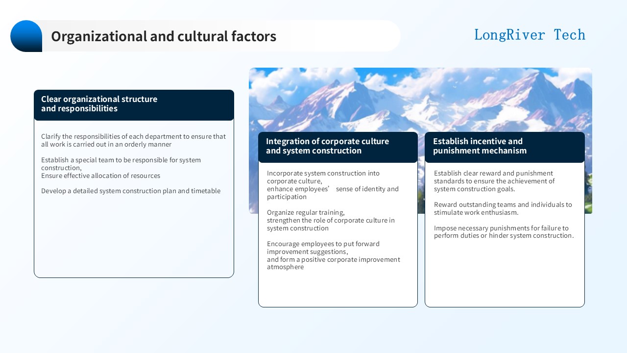 LongRiverTech Roadmap for building a treasury management system Organizational and cultural factors