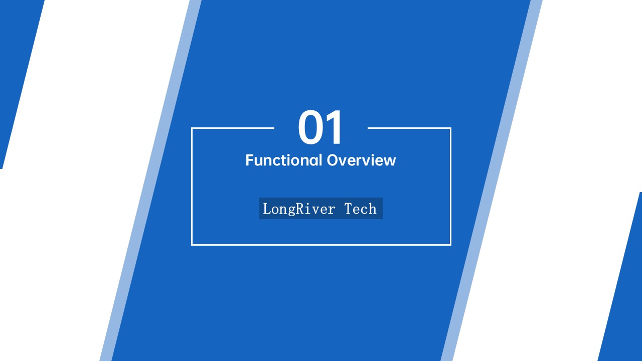 LongRiverTech Treasury Management Software Features Functional Overview