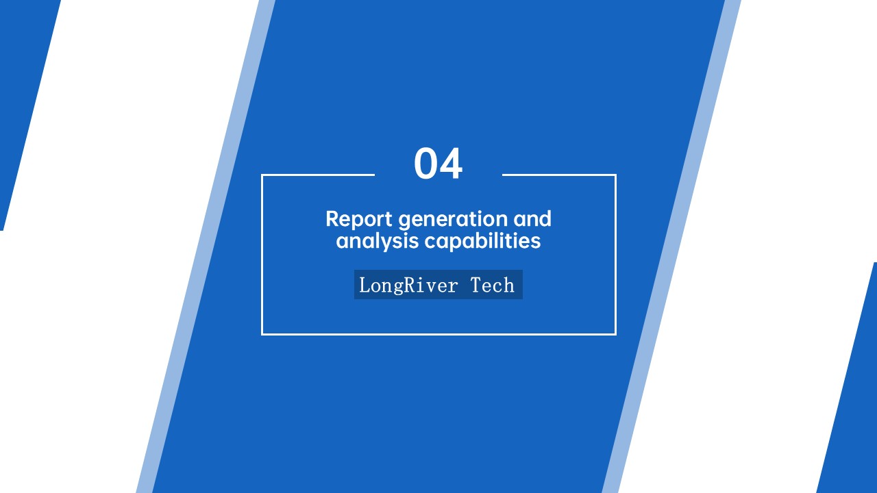 LongRiverTech Treasury Management Software Features Report generation and analysis function