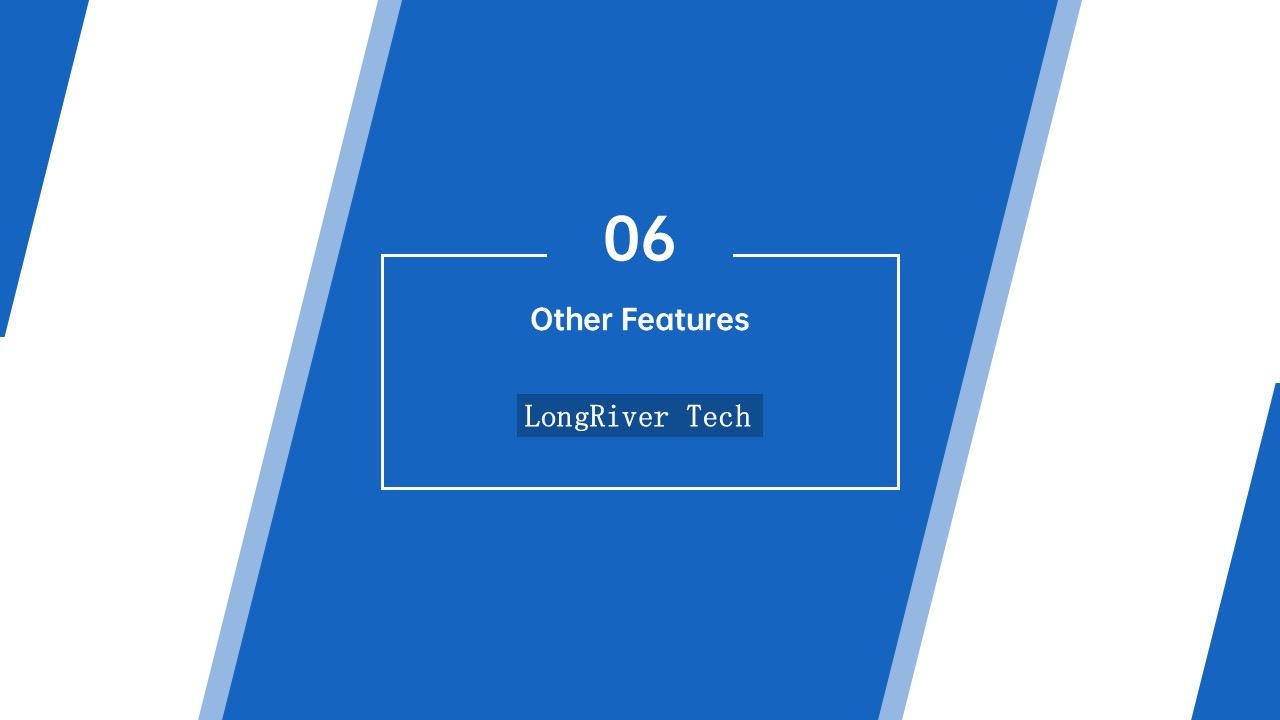 LongRiverTech Treasury Management Software Features Other functions